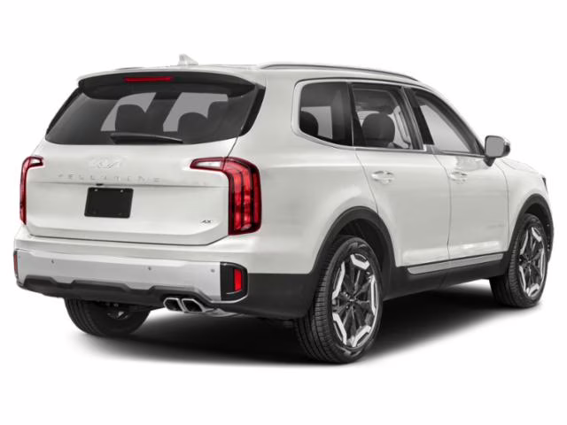 2025 Glacial White Pearl Kia Telluride S FWD SUV
