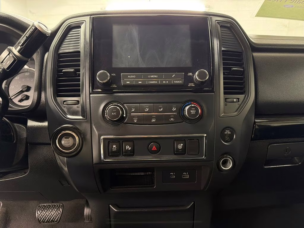 2022 Glacier White Nissan Titan SV RWD Truck