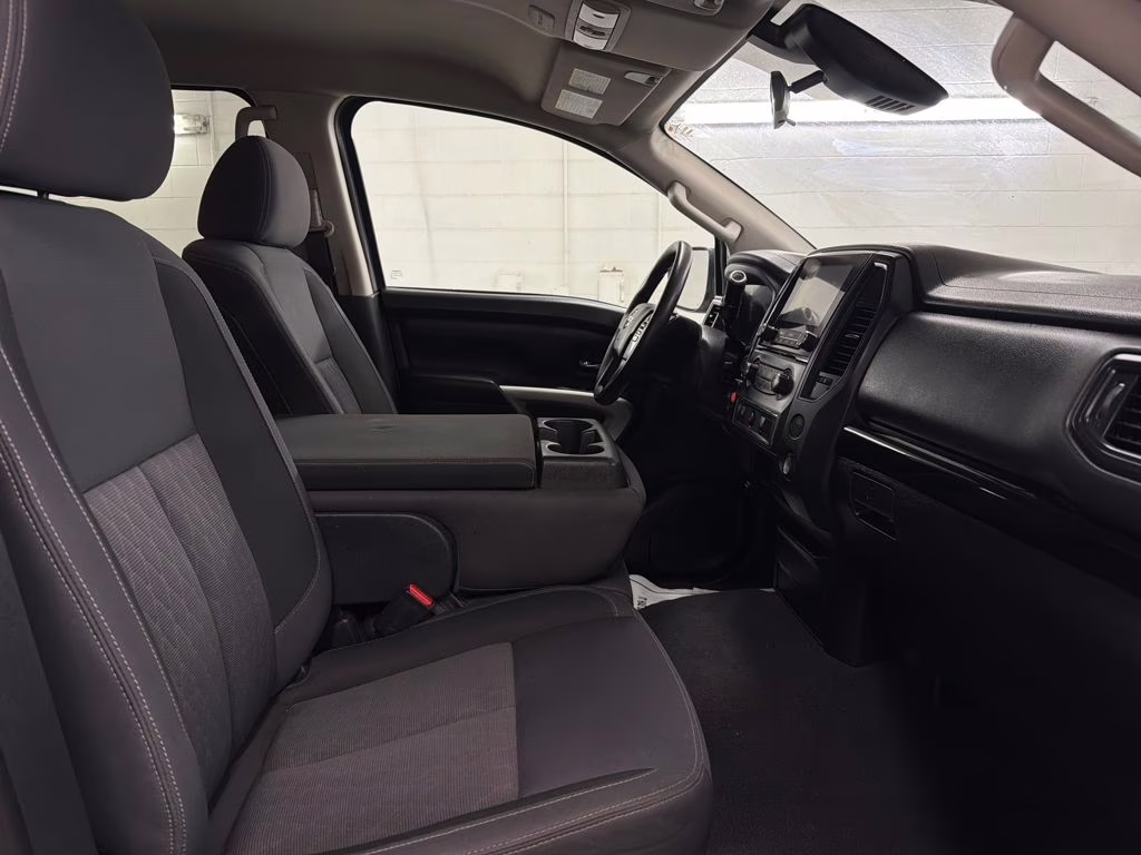 2022 Glacier White Nissan Titan SV RWD Truck