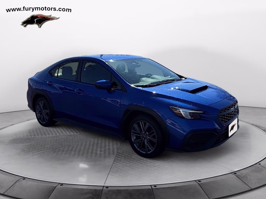 2022 WR Blue Pearl Subaru WRX Base 6-Speed Manual Transmission AWD Sedan