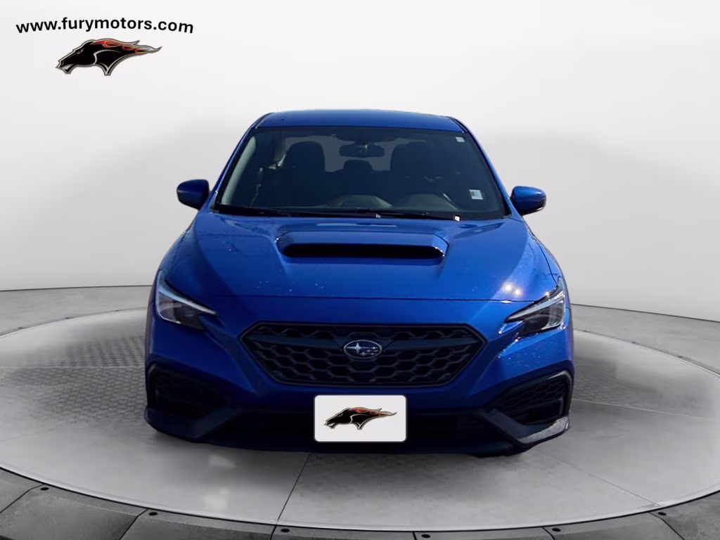 2022 WR Blue Pearl Subaru WRX Base 6-Speed Manual Transmission AWD Sedan