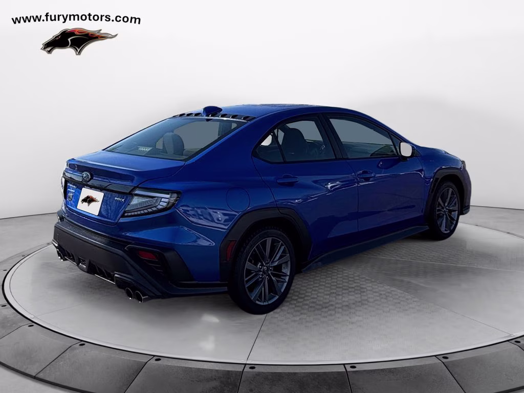 2022 WR Blue Pearl Subaru WRX Base 6-Speed Manual Transmission AWD Sedan