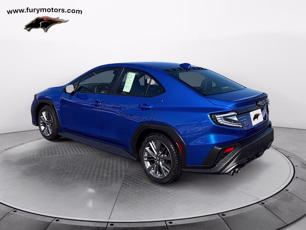 2022 WR Blue Pearl Subaru WRX Base 6-Speed Manual Transmission AWD Sedan