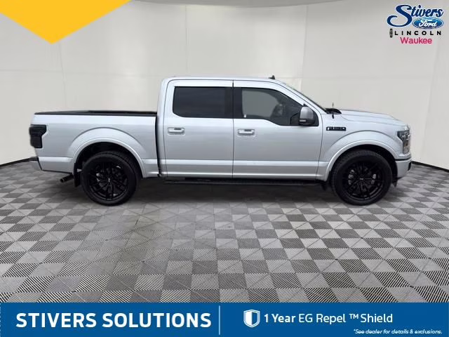 2019 Ingot Silver Ford F-150 XLT 4X4 Truck