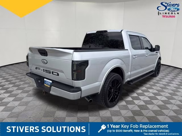 2019 Ingot Silver Ford F-150 XLT 4X4 Truck