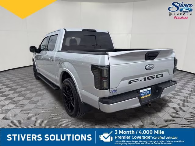 2019 Ingot Silver Ford F-150 XLT 4X4 Truck