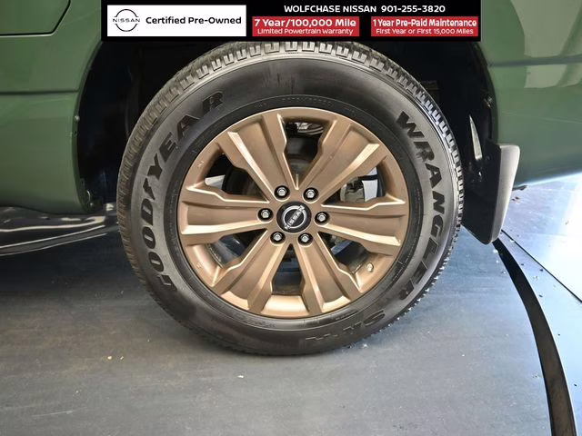 2024 Tactical Green Metallic Nissan Titan SV RWD Truck