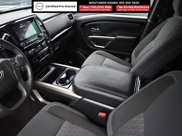 2024 Tactical Green Metallic Nissan Titan SV RWD Truck