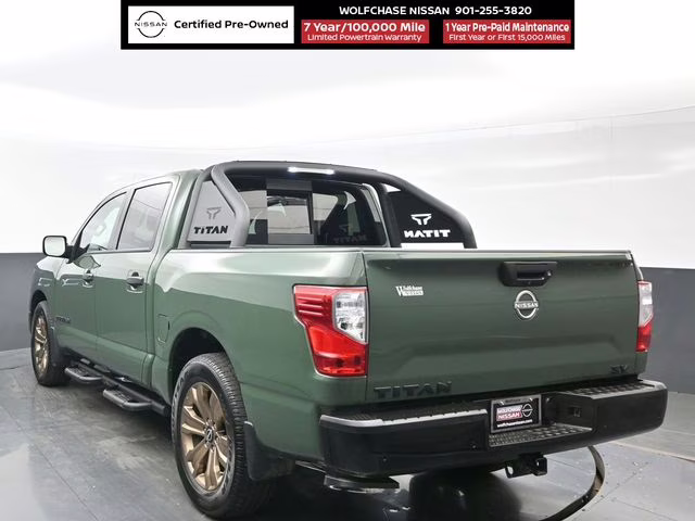 2024 Tactical Green Metallic Nissan Titan SV RWD Truck