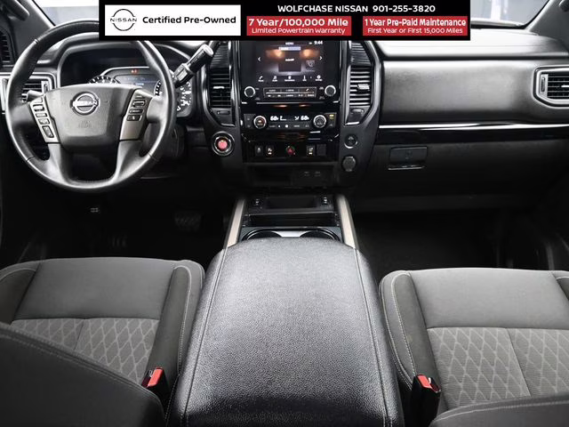 2024 Tactical Green Metallic Nissan Titan SV RWD Truck