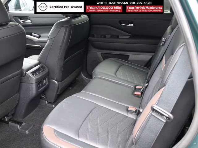 2025 Obsidian Green Pearl Nissan Pathfinder Platinum 4X4 SUV