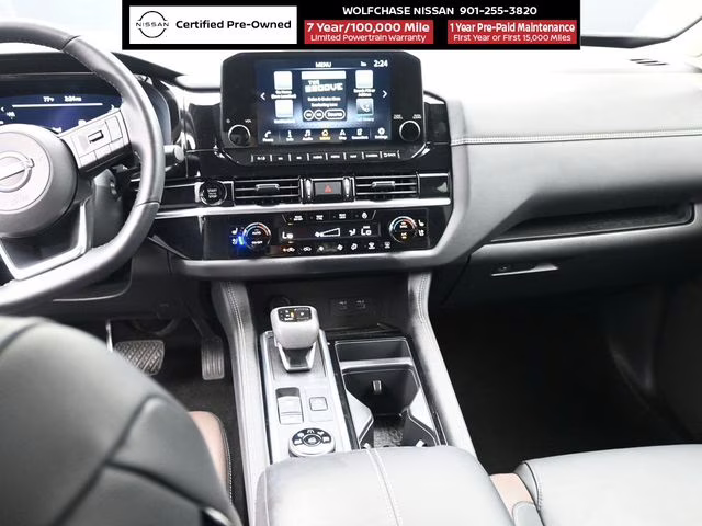 2025 Obsidian Green Pearl Nissan Pathfinder Platinum 4X4 SUV