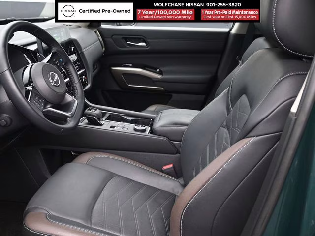 2025 Obsidian Green Pearl Nissan Pathfinder Platinum 4X4 SUV