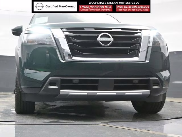 2025 Obsidian Green Pearl Nissan Pathfinder Platinum 4X4 SUV
