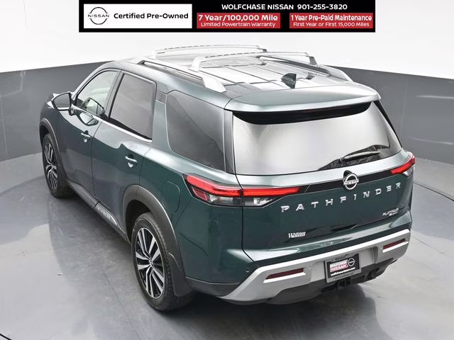 2025 Obsidian Green Pearl Nissan Pathfinder Platinum 4X4 SUV
