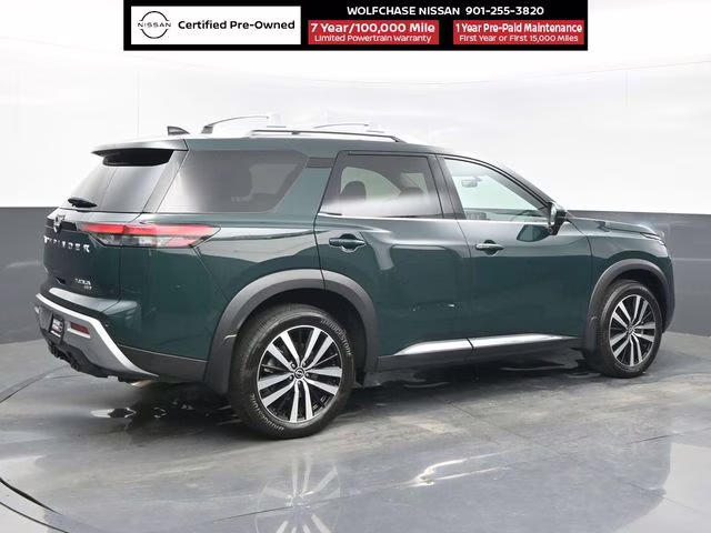 2025 Obsidian Green Pearl Nissan Pathfinder Platinum 4X4 SUV