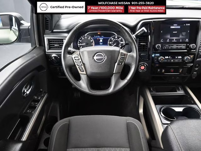 2024 Tactical Green Metallic Nissan Titan SV RWD Truck