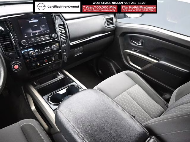 2024 Tactical Green Metallic Nissan Titan SV RWD Truck