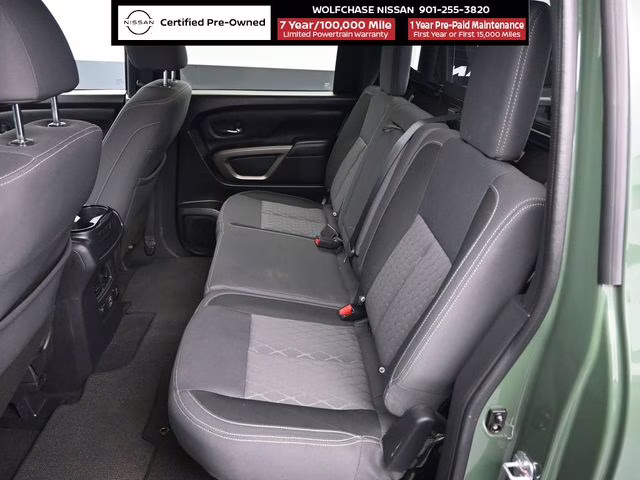 2024 Tactical Green Metallic Nissan Titan SV RWD Truck