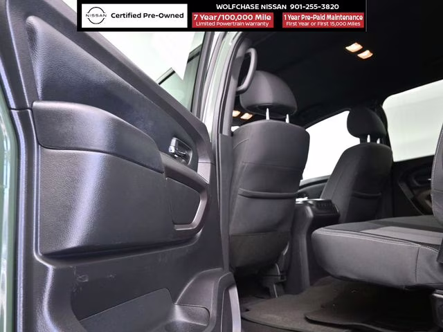 2024 Tactical Green Metallic Nissan Titan SV RWD Truck