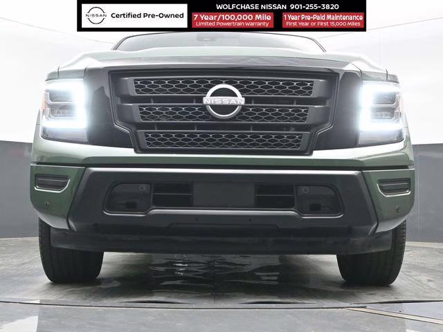 2024 Tactical Green Metallic Nissan Titan SV RWD Truck