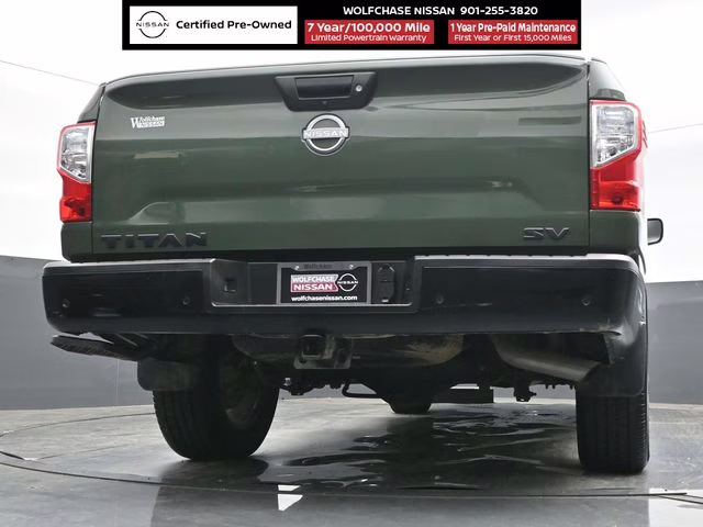 2024 Tactical Green Metallic Nissan Titan SV RWD Truck