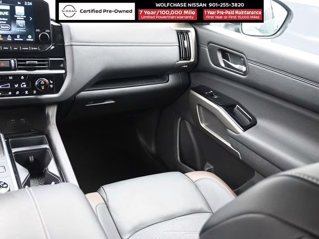 2025 Obsidian Green Pearl Nissan Pathfinder Platinum 4X4 SUV
