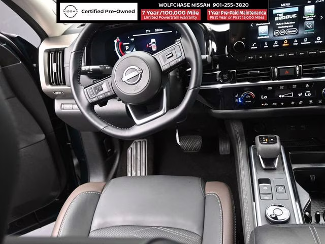 2025 Obsidian Green Pearl Nissan Pathfinder Platinum 4X4 SUV
