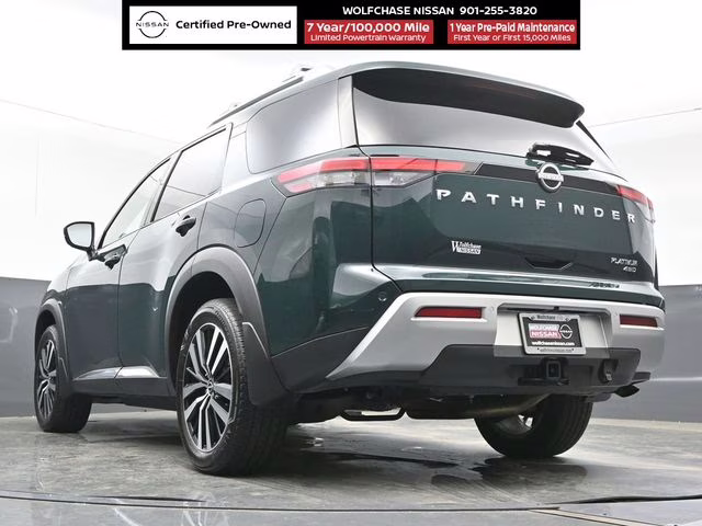 2025 Obsidian Green Pearl Nissan Pathfinder Platinum 4X4 SUV