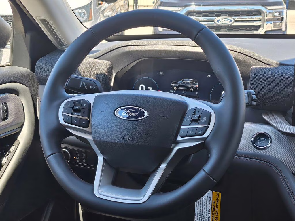 2026 Agate Black Metallic Ford Explorer Active RWD SUV