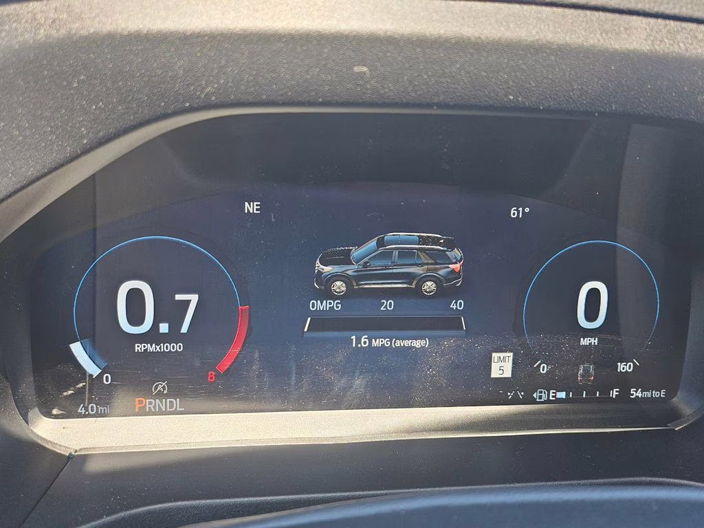 2026 Agate Black Metallic Ford Explorer Active RWD SUV