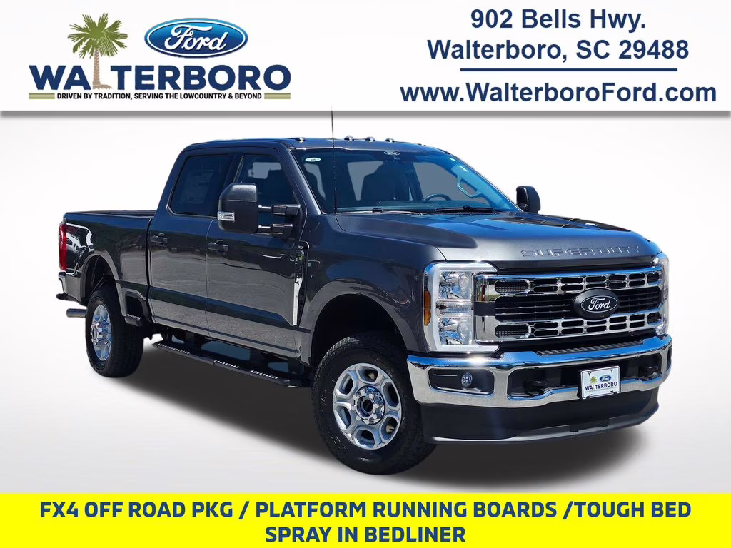 2026 Carbonized Gray Metallic Ford Super Duty F-350 SRW XLT 4X4 Truck
