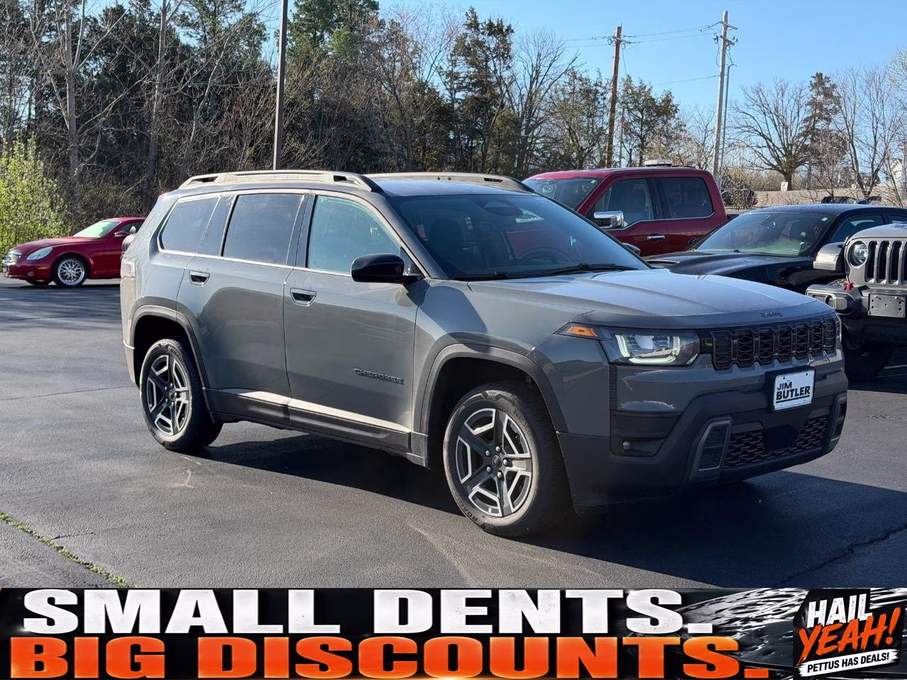 2026 Sting-Gray Clearcoat Jeep Cherokee Laredo 4X4 SUV