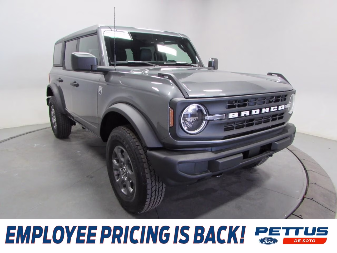 2026 Carbonized Gray Metallic Ford Bronco Big Bend 4X4 SUV