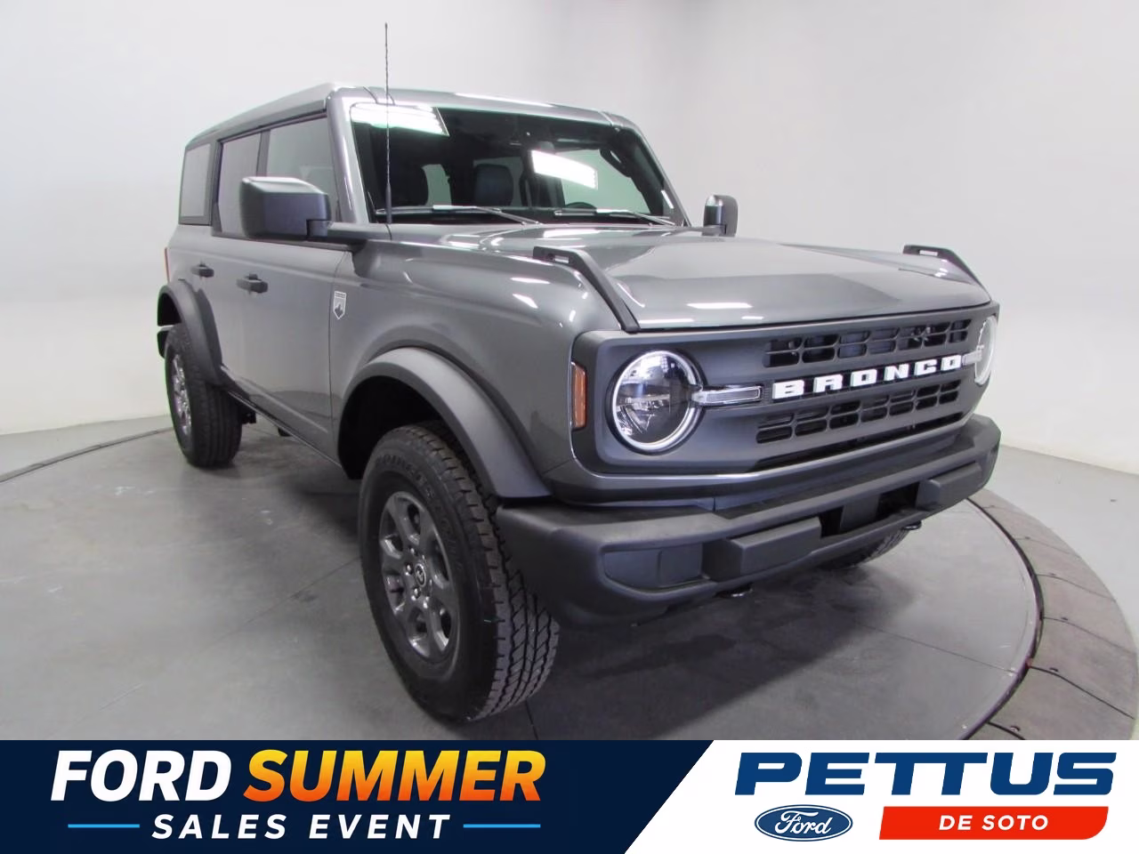 2026 Carbonized Gray Metallic Ford Bronco Big Bend 4X4 SUV