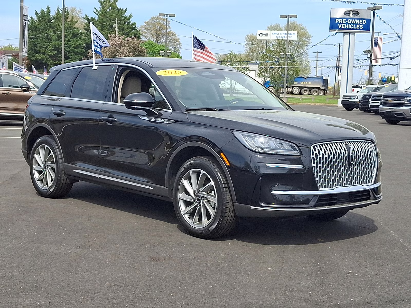 2025 Infinite Black Metallic Clearcoat - UM Lincoln Corsair Premiere AWD