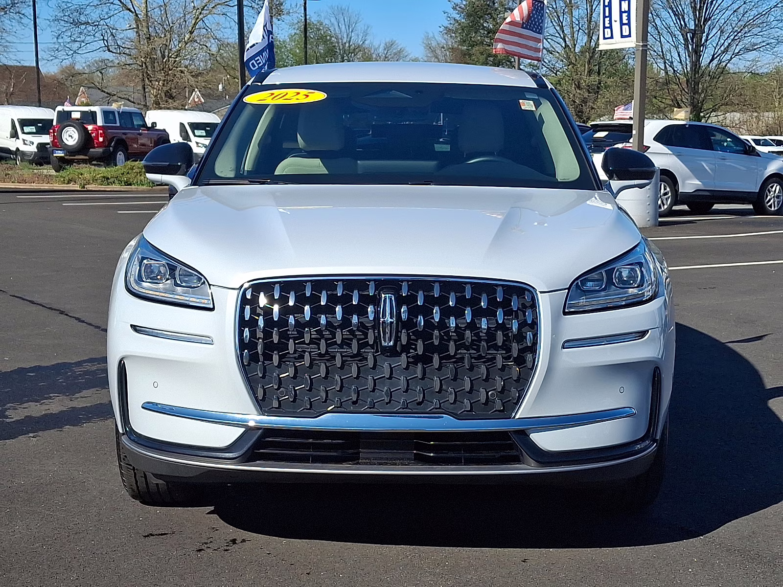 2025 Crystal White Metallic Clearcoat - A3 Lincoln Corsair Reserve AWD