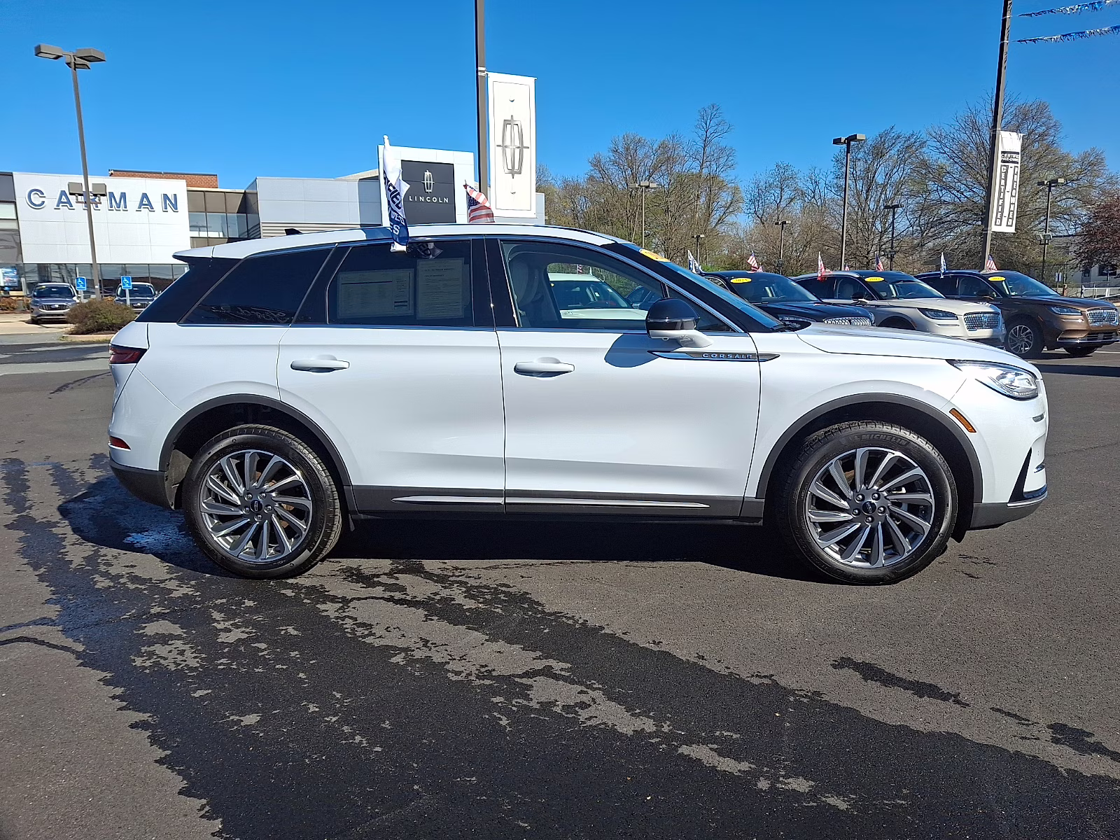2025 Crystal White Metallic Clearcoat - A3 Lincoln Corsair Reserve AWD