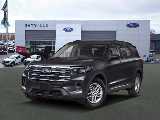 2026 Agate Black Metallic Ford Explorer Active w/100A Pkg 4WD 4X4 SUV