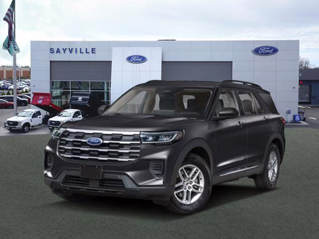 2026 Agate Black Metallic Ford Explorer Active w/100A Pkg 4WD 4X4 SUV