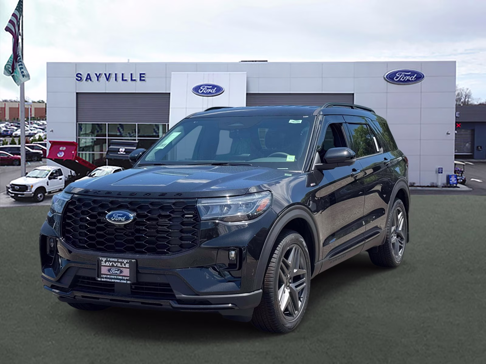 2026 Agate Black Metallic Ford Explorer ST-Line 4WD 4X4 SUV