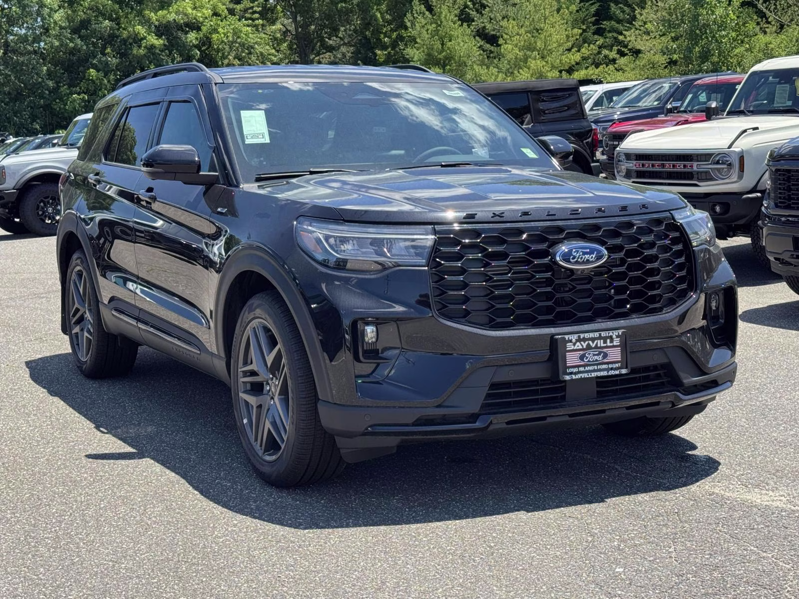 2026 Agate Black Metallic Ford Explorer ST-Line 4WD 4X4 SUV