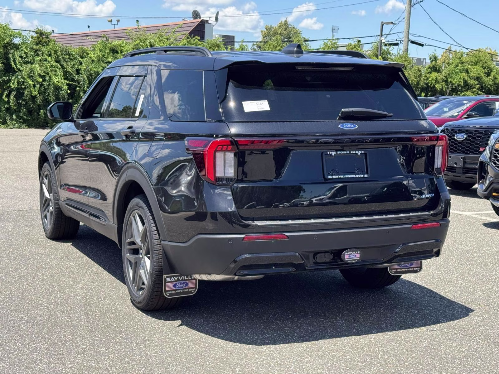 2026 Agate Black Metallic Ford Explorer ST-Line 4WD 4X4 SUV