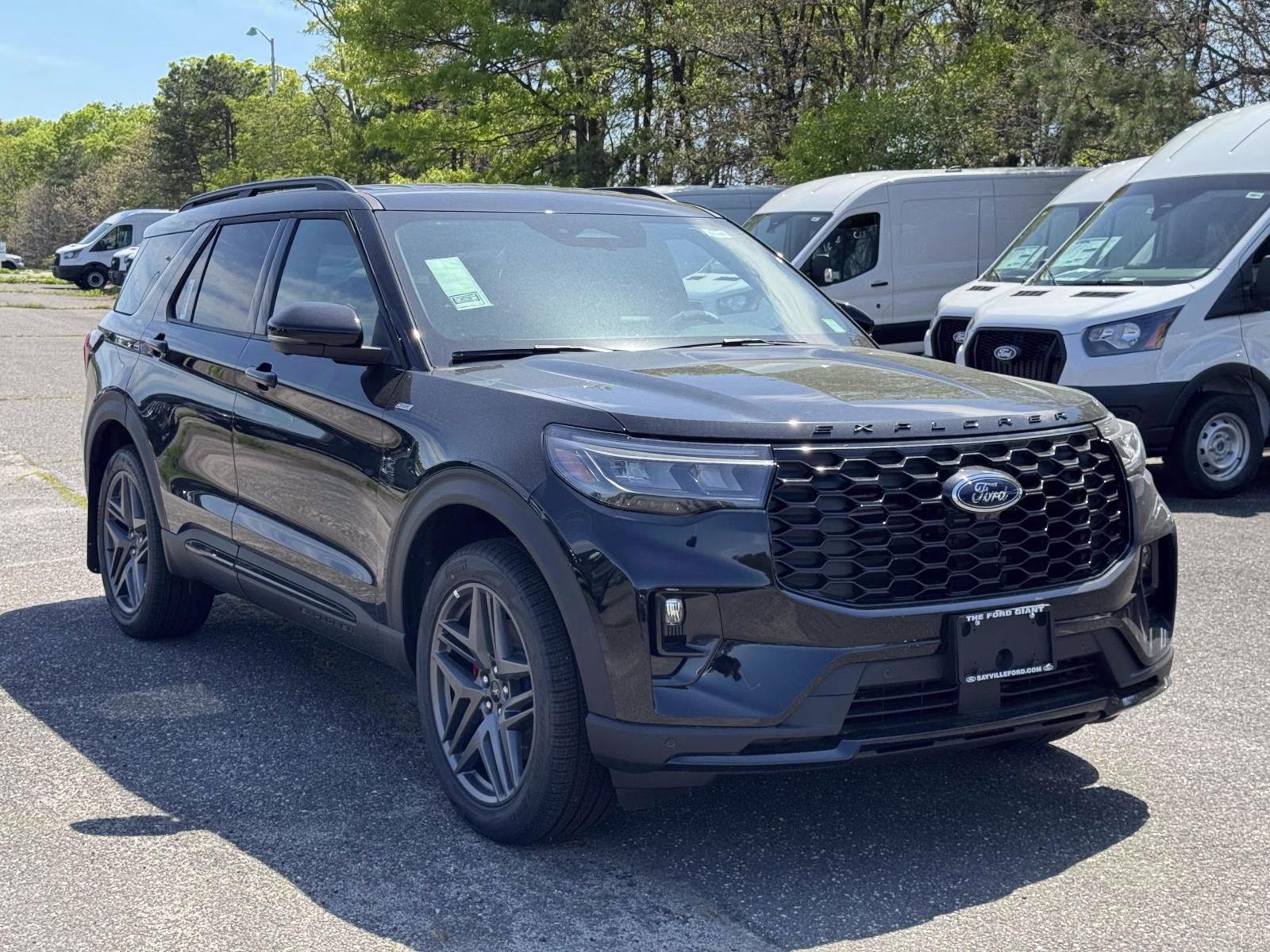 2026 Agate Black Metallic Ford Explorer ST-Line 4WD 4X4 SUV