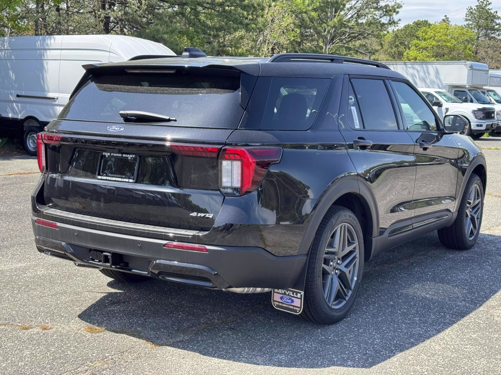 2026 Agate Black Metallic Ford Explorer ST-Line 4WD 4X4 SUV