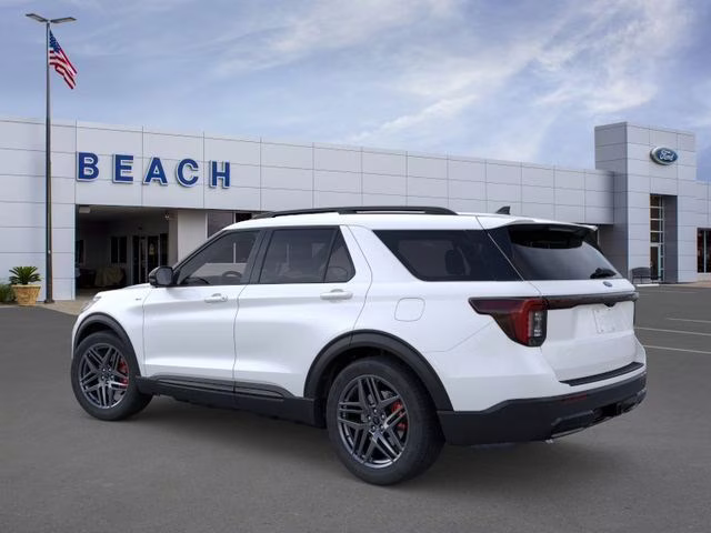 2026 White Ford Explorer ST-Line RWD SUV