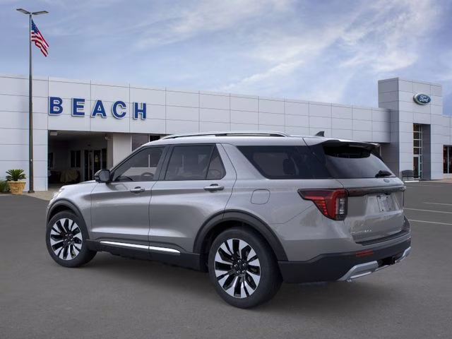 2026 Gray Metallic Ford Explorer Platinum 4X4 SUV