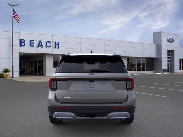2026 Gray Metallic Ford Explorer Platinum 4X4 SUV