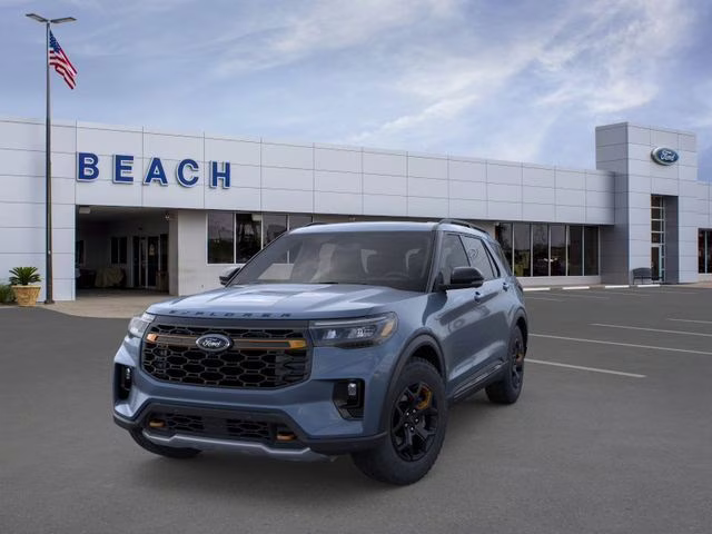 2026 Vapor Blue Ford Explorer Tremor 4X4 SUV