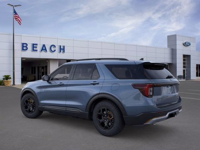 2026 Vapor Blue Ford Explorer Tremor 4X4 SUV